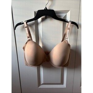 Warner's Beige T-Shirt Bra with Smooth Molded Cups Size 38D
